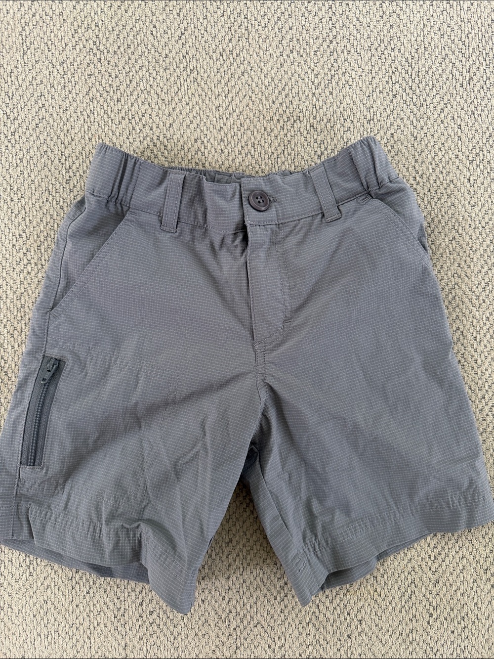 Prodoh Kids Gray Active Ripstop Shorts